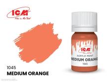 ICM 1045 - YELLOW Medium Orange bottle, 12 ml