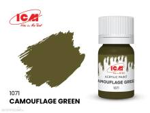 ICM 1071 - GREEN Camouflage Green bottle, 12 ml