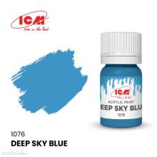 ICM 1076 - BLUE Deep Sky Blue bottle, 12 ml
