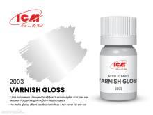 ICM 2003 - VARNISHES Varnish Gloss bottle, 12 ml
