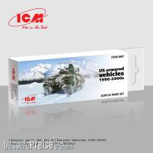 ICM 3087 - US armored vehicles 1990-2000s