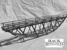 Hack Brücken 33050 - Fischbauchbrücke 29,5 cm, grau - Typ BT28