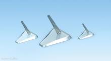 ICM A001 - Aircraft Models Stands (1:48,1:72,1:144)
