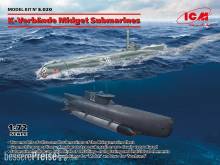 ICM S.020 - 1:72 K-Verbände Midget Submarines (´Seehund´ and ´Molch´)