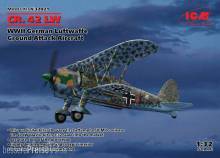 ICM 32021 - CR. 42 LW , WWII German Luftwaffe Ground Attack Aircraft in 1:32