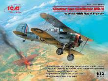 ICM 32042 - 1:32 Gloster Sea Gladiator Mk.II , WWII British Naval Fighter