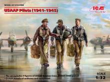 ICM 32104 - 1:32 USAAF Pilots (1941-1945) (3 figures)