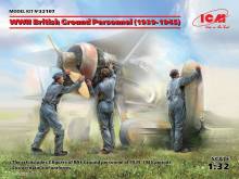 ICM 32107 - 1:32 WWII British Ground Personnel(1939-1945)(3 figures)