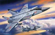 ICM 72151 - 1:72 MiG-31 Foxhound Russian Heavy Interceptor Fighter