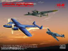 ICM 72209 - Luftwaffe night fighters (Messerschmitt Bf 109E-4, FW 189A-1, Do 17Z-10)