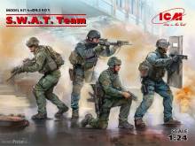 ICM DS2401 - 1:24 S.W.A.T. Team (4 figures)