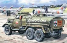 ICM 72561 - 1:72 Russischer Militär-LKW Zil-157 Tankwagen