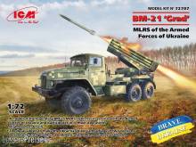 ICM 72707 - 1:72 BM-21 Grad, MLRS of the Armed Forces of Ukraine