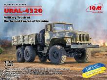ICM 72708 - 1:72 URAL-4320, Military Truck of the Armed Forces of Ukraine