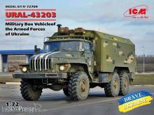 ICM 72709 - 1:72 URAL-43203, Military Box Vehicle of the Armed Forces of Ukraine