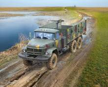 ICM 72821 - ZIL-131 AFU with DShKM28