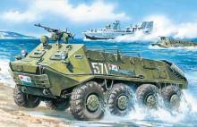 ICM 72901 - 1:72 BTR-60 P Bewaffneter Mannschaftstransporter