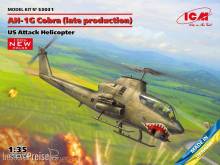 ICM 53031 - 1:35 AH-1G Cobra (late production), US Attack Helicopter (100% new molds)