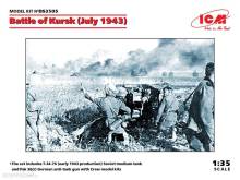 ICM DS3505 - 1:35 Battle of Kursk(July 1943)(T-34-76(early 1943),Pak 36(r )with Crew(4 figures))