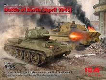 ICM DS3506 - 1:35 Battle of Berlin (April 1945) (T-34-85, King Tiger)
