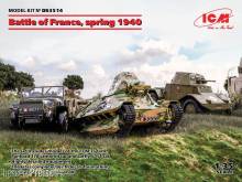 ICM DS3514 - 1:35 Battle of France, spring 1940 (Panhard 178 AMD-35,FCM 36,Laffly V15T)