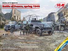 ICM DS3515 - 1:35 Battle of France, spring 1940. German combat vehicles