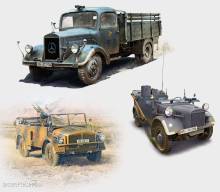ICM DS3529 - Vehicles of the D.A.K