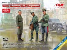 ICM 24020 - 1:24 WWII German Staff Personnel (100% new molds)