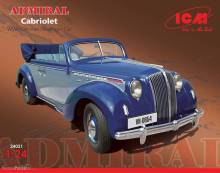 ICM 24021 - 1:24 Admiral Cabriolet WWII German Passenger Car