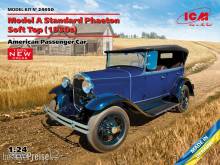 ICM 24050 - 1:24 Model A Standard Phaeton Soft Top(1930s),American Passenger Car(100% new molds)
