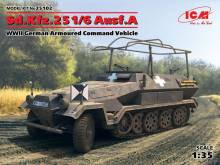 ICM 35102 - 1:35 Sd.Kfz.251/6 Ausf.A,WWII German Armoured Command Vehicle