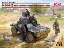 ICM 35382 - 1:35 P 204(f)with German Armoured VehicleCrew