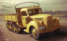 ICM 35412 - 1:35 V3000S/SS M (SD.Kfz.3b)Maultier,WWII German Semi-Tracked Truck