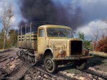 ICM 35453 - 1:35 KHD S3000/SS M Maultier WWII German Semi-Tracked Truck