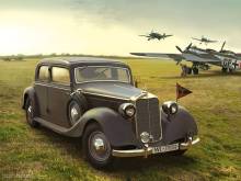 ICM 35537 - 1:35 Typ 320 (W142) Saloon WWII German Staff Car
