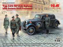 ICM 35539 - 1:35 Typ 320 (W142) Saloon with German Staff Personnel, Limited