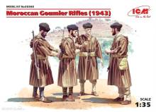 ICM 35565 - 1:35 Moroccan Goumier Rifles(1943)(4figures)