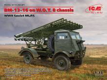 ICM 35591 - 1:35 BM-13-16 on W.O.T. 8 chassis, WWII Soviet MLRS