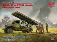ICM 35596 - BM-13-16 on G7107 chassis with Soviet crew in 1:35