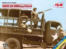 ICM 35599 - 1:35 WWII US Military Patrol (G7107 with MG M1919A4)