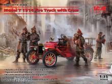 ICM 35606 - Model T 1914 Fire Truck with Crew in 1:35