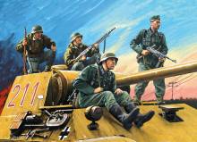 ICM 35634 - 1:35 German Tank Riders (1942-1945)(4Figures)