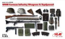 ICM 35638 - 1:35 WWII German Infantry W&E 100% new molds