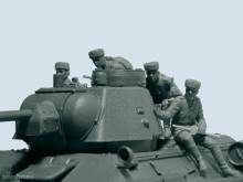 ICM 35640 - 1:35 Soviet Tank Riders 1943-1945