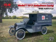 ICM 35665 - 1:35 Model T 1917 Ambulance(early)WWI AAFScar