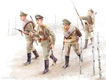 ICM 35677 - 1:35 WWI Russian Infantry (4figures)