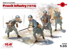 ICM 35691 - 1:35 French Infantry 1916