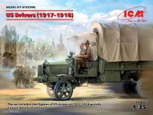 ICM 35706 - 1:35 US Drivers(1917-1918)(2 figures)