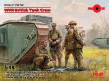ICM 35708 - 1:35 WWI British Tank Crew (4 figures)