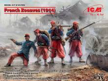 ICM 35709 - 1:35 French Zouaves (1914) (4 figures)
